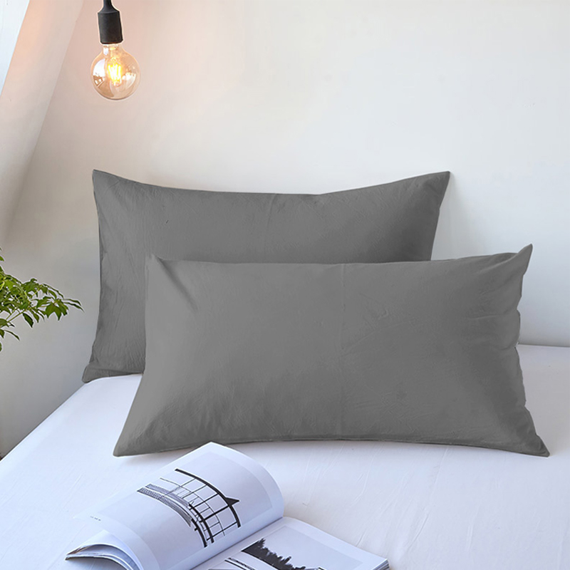 Pillow Insert 18X18 - 2pcs Brushed Pillowcase, Soft Breathable Pillowcase,