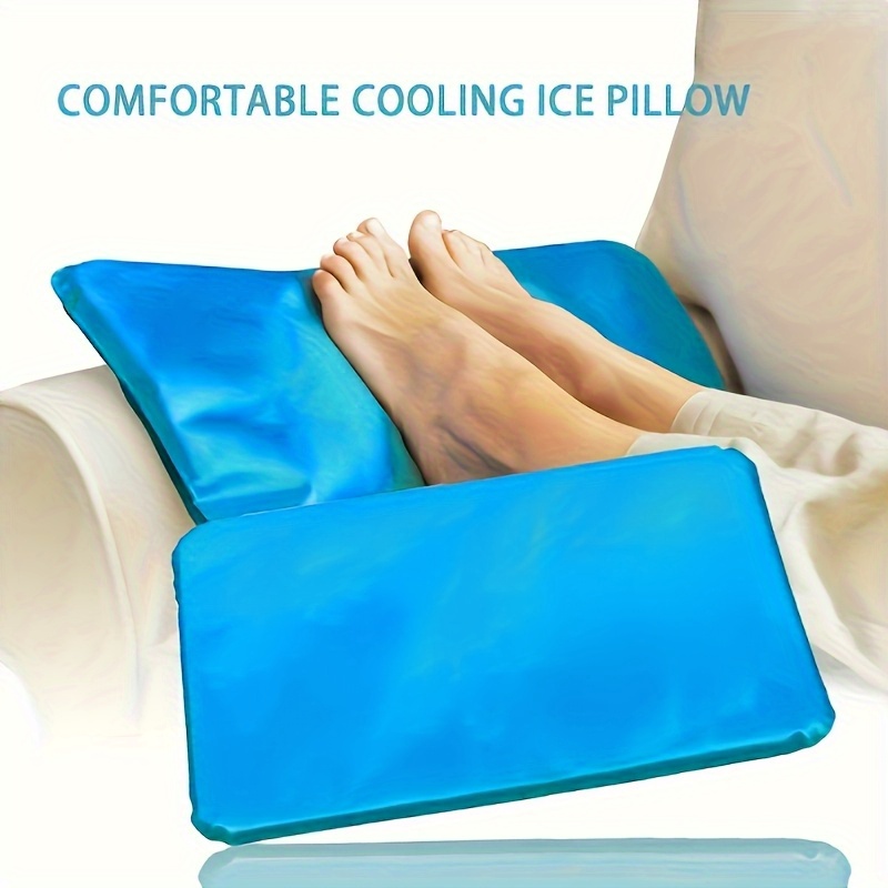 Cooling Pillow Gel - Blue Gel Ice Pack, Portable Muscle