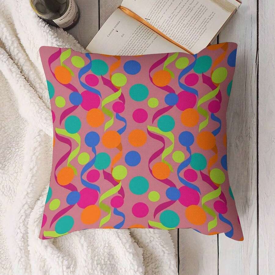 Pillow Insert 18X18 - 18x18 Inch Bold Graphic Confetti Print