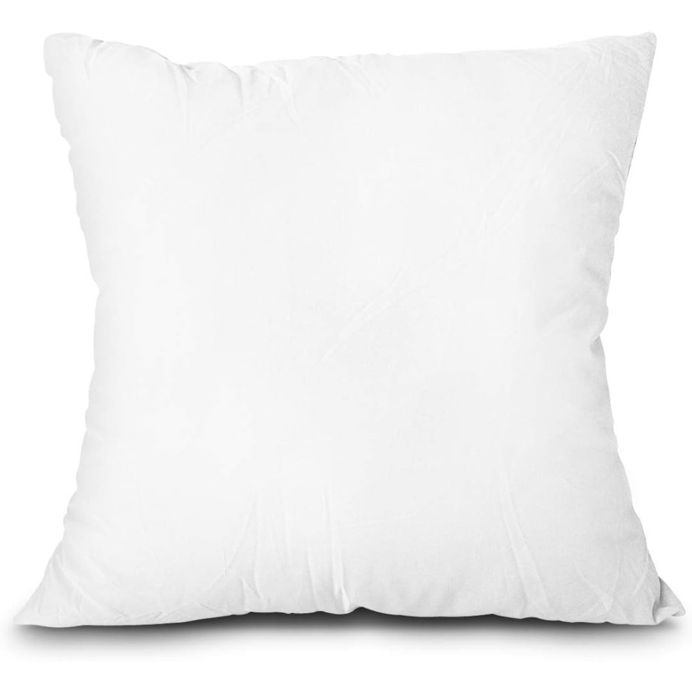 Pillow Insert 18X18 - Soft Lightweight Polyester Down Alternative Throw