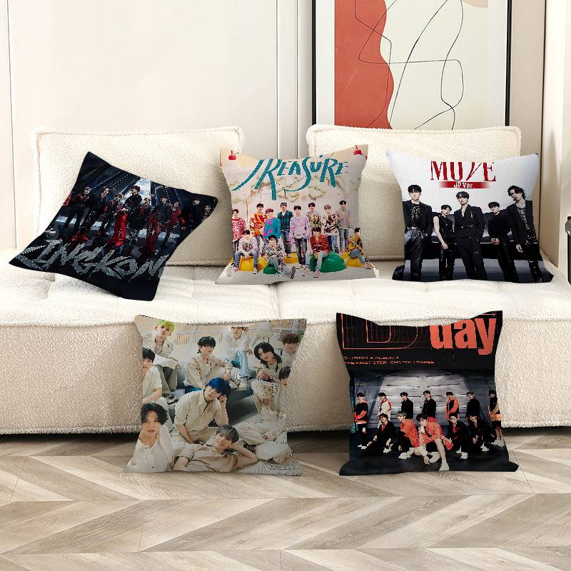 Home Textiles Group - Kpop GROUP T-TREASURE Pillow Covers Cartoon