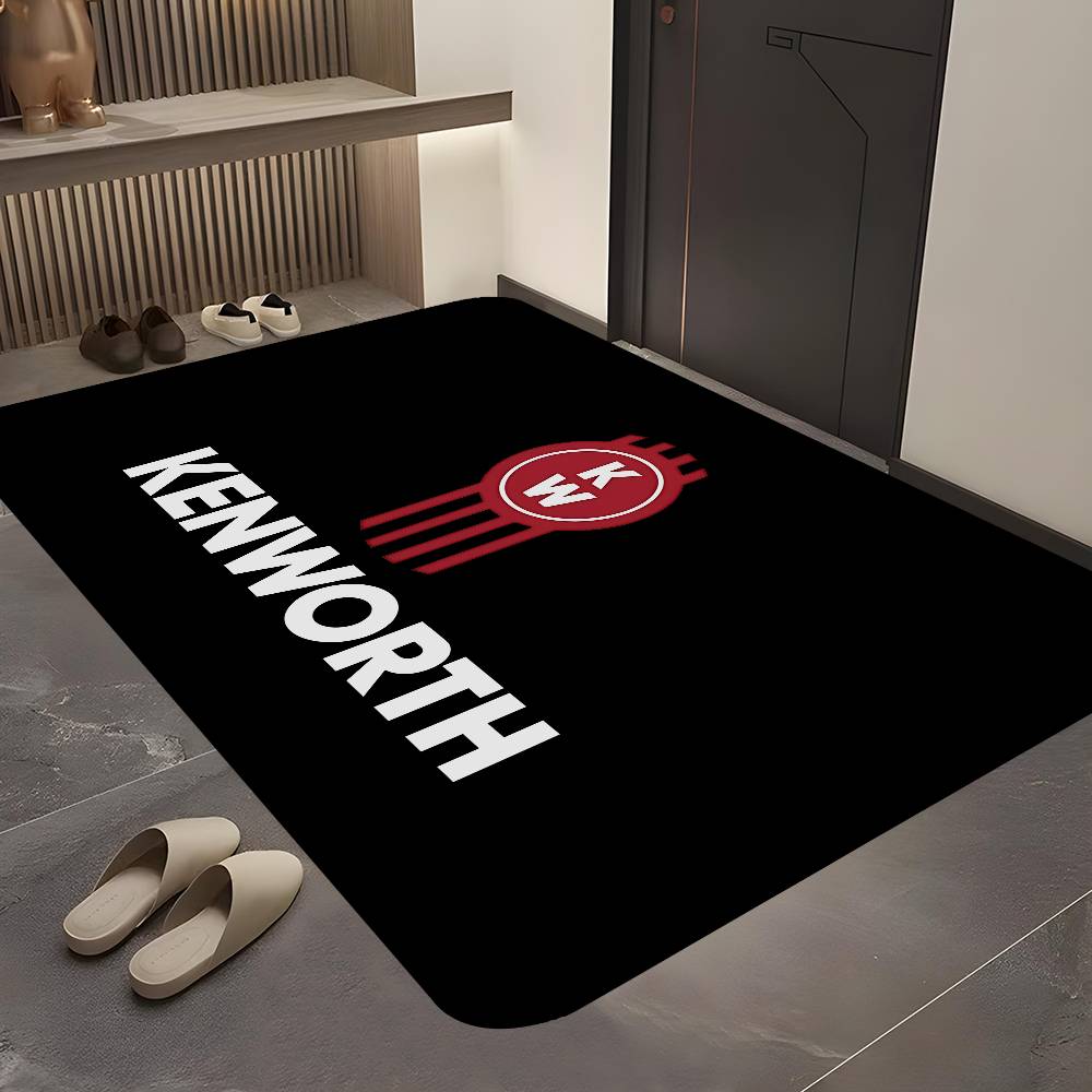Home Textiles Logo - KENWORTH Logo Bath Mat Nordic Style