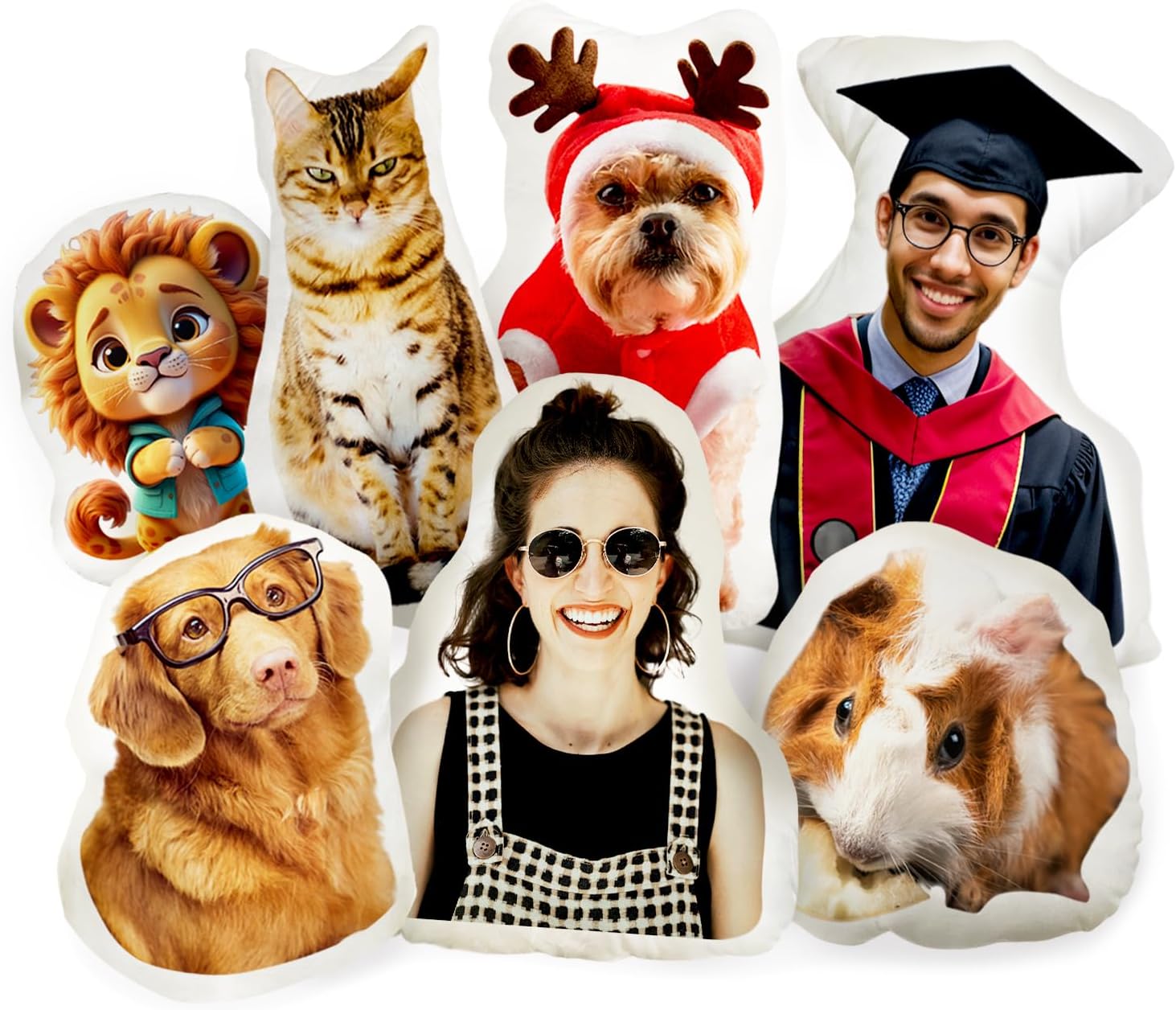 Home Textiles Images - Customised Photo Pet Home Pillows with