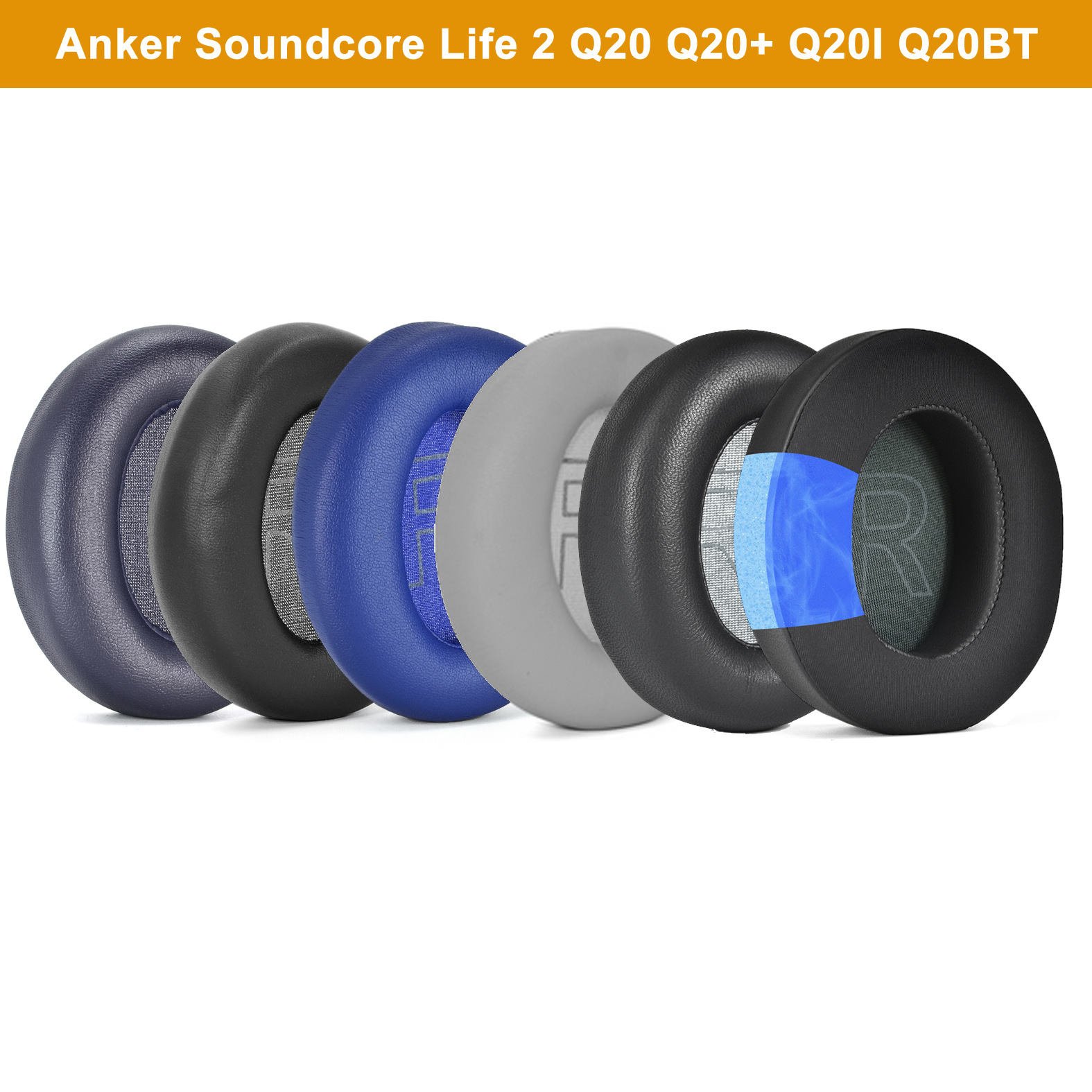 Cooling Pillow Gel - Replacement Ear Cushion for Anker Soundcore