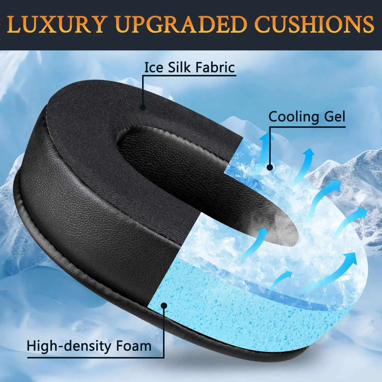 Cooling Pillow Gel - Ear Pads for BlackShark V2 Pro