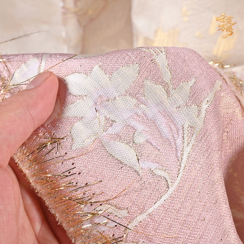 Chinese-style pink gold large  - Home Textiles Designer recension och pris