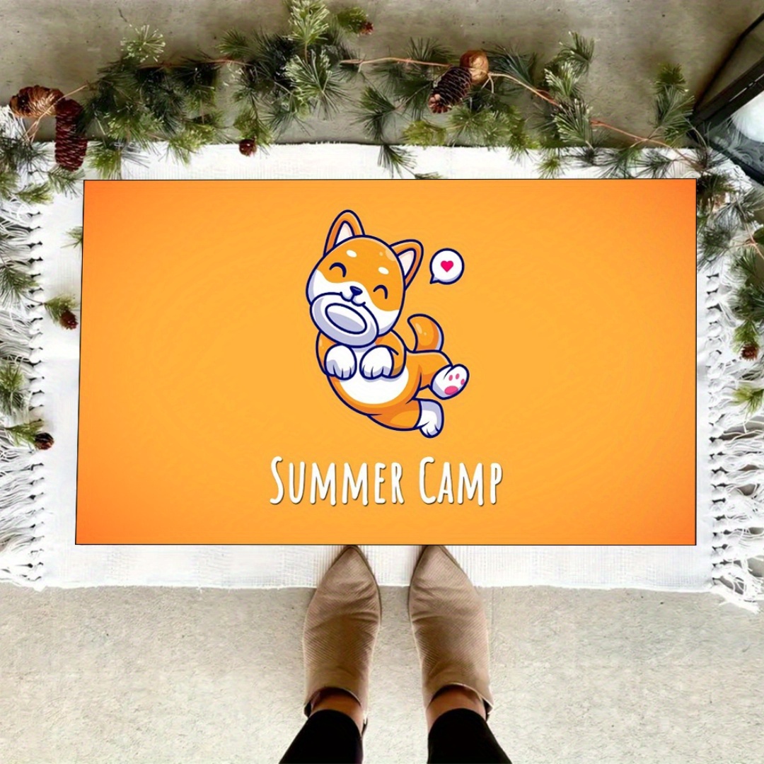 Floor mat with cute cartoon im - Home Textiles Images recension och pris