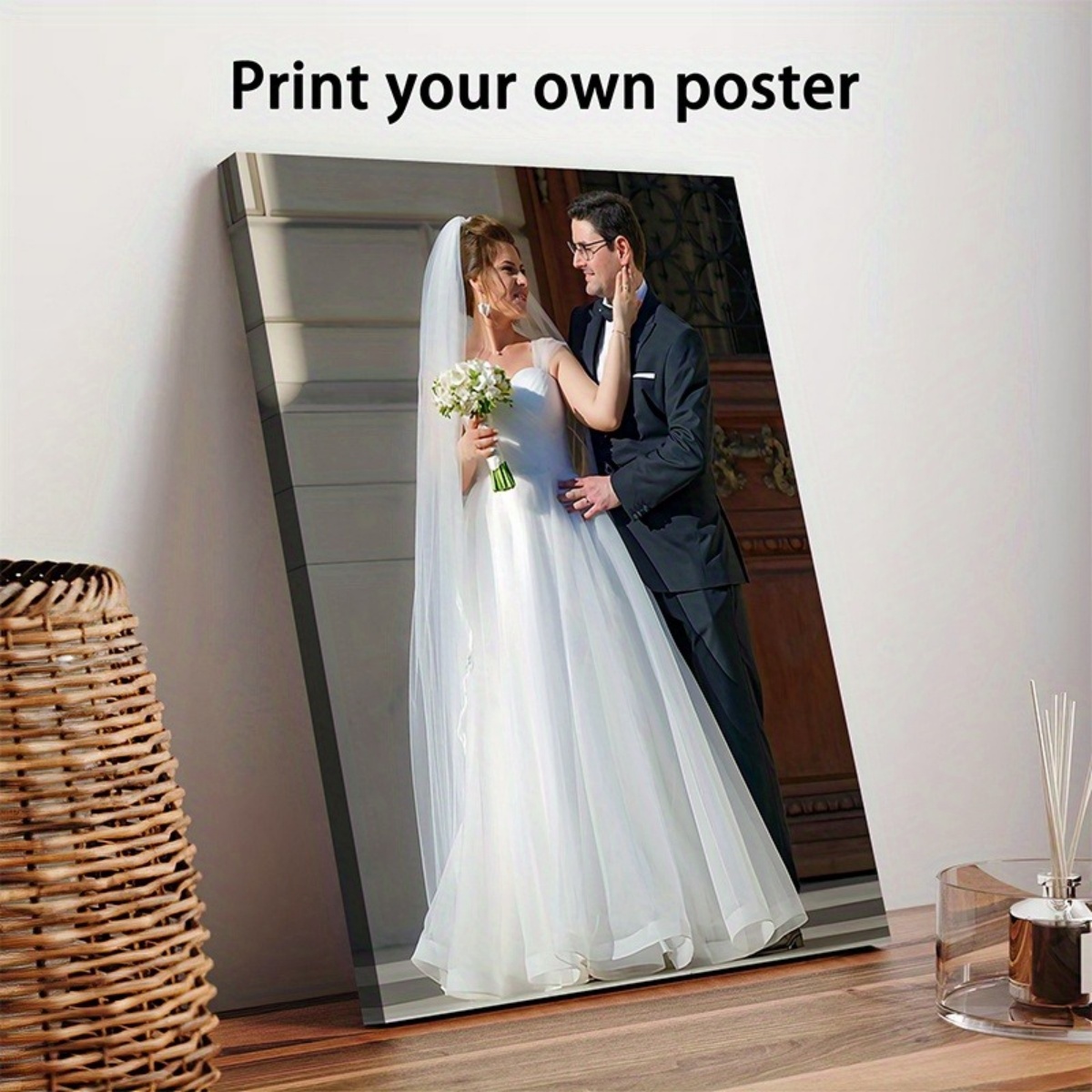 Custom 2D Photo Canvas Print – - Home Textiles Images recension och pris