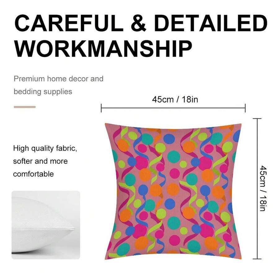 18x18 Inch Bold Graphic Confet - Pillow Insert 18X18 recension och pris