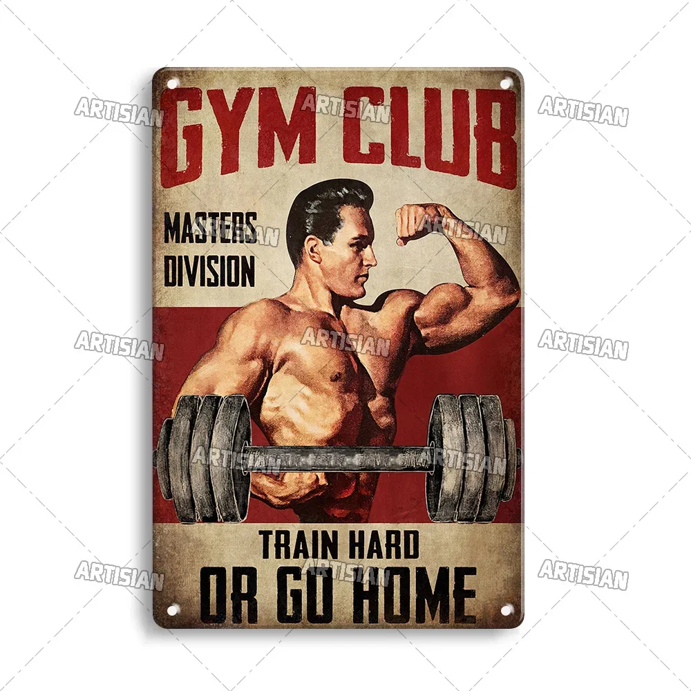 Old Man Gym Club Inspirational - Vintage Home Textiles recension och pris