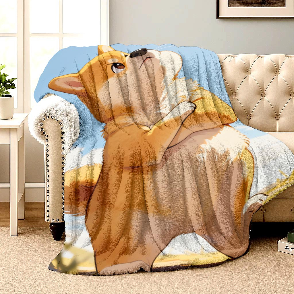 cartoon image of a standing do - Home Textiles Images recension och pris