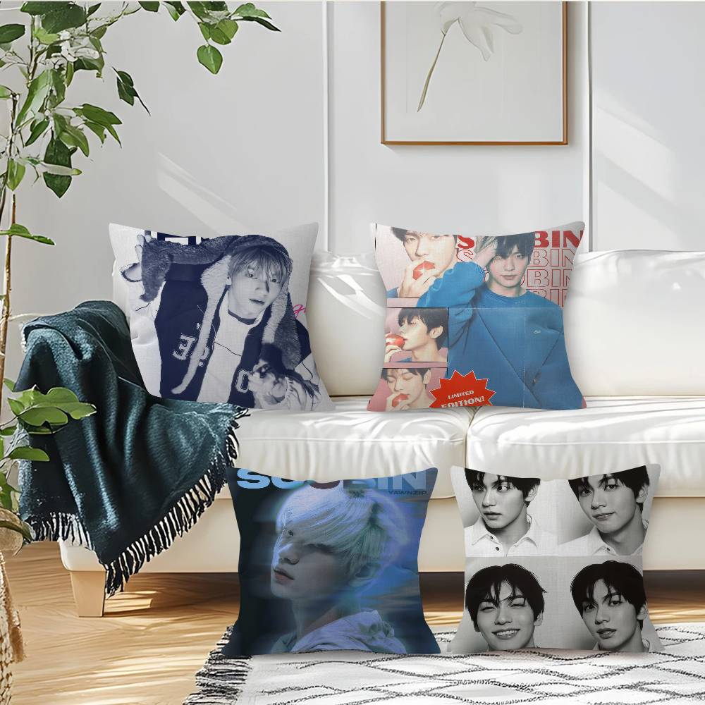 Kpop Group TxT Soobin   Pillow - Home Textiles Group recension och pris