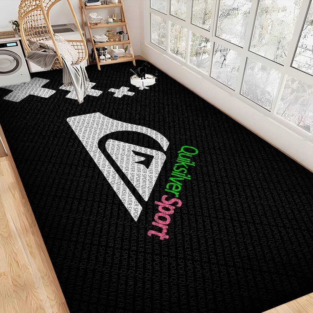 Q-QuiksilverS Logo Floor Mat F - Home Textiles Logo recension och pris