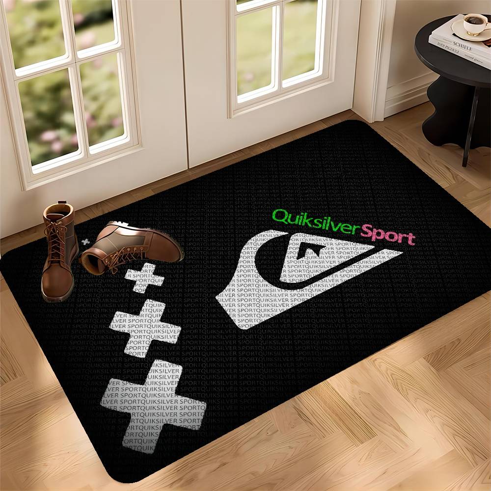 Q-QuiksilverS Logo Floor Mat F - Home Textiles Logo recension och pris