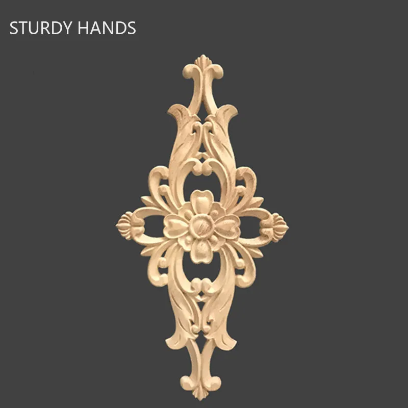 Long Strip Carving Natural Woo - Vintage Home Textiles recension och pris