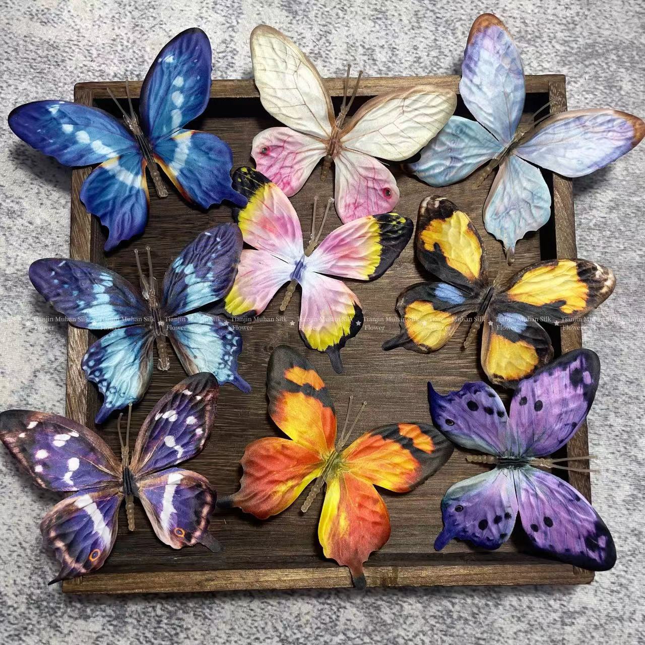 9Pcs Large Bionic Butterfly Ar - Home Textiles Designer recension och pris