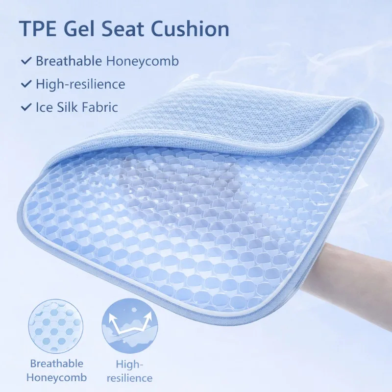 TPE Gel Seat Cushion Summer Br - Cooling Pillow Gel recension och pris