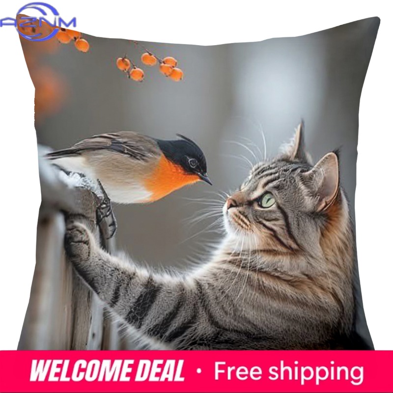 Cute Cat Pillows With Differen - Home Textiles Images recension och pris