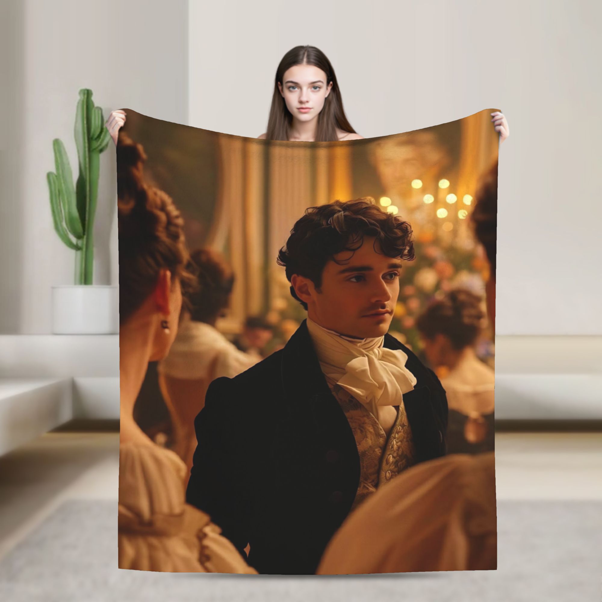Funny image of Jesus Flannel p - Home Textiles Images recension och pris