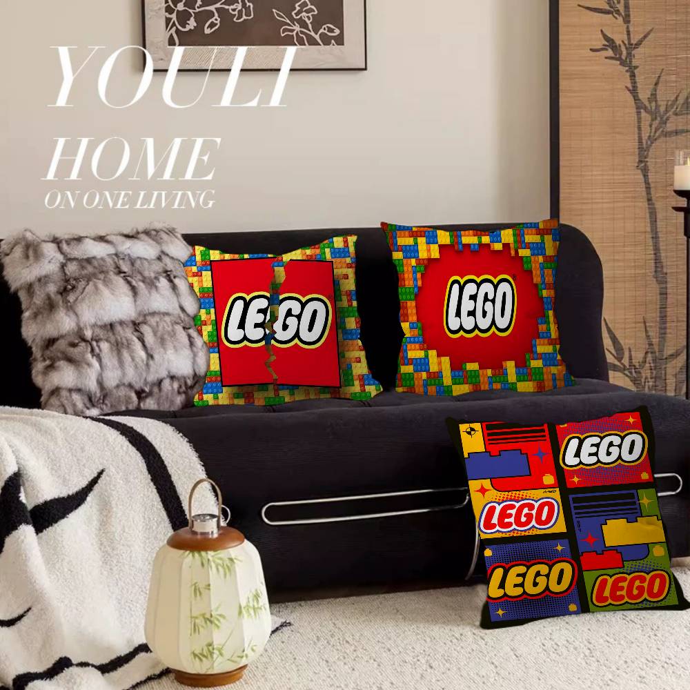 Classic L-LEGOS logo Cushion C - Home Textiles Logo recension och pris