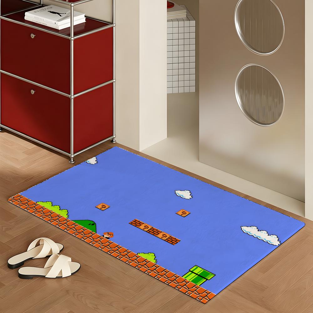 Anime Pixel Image Floor Mat So - Home Textiles Images recension och pris