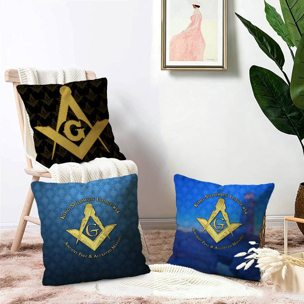 Masonic Lodge Freemasonry Logo - Home Textiles Logo recension och pris