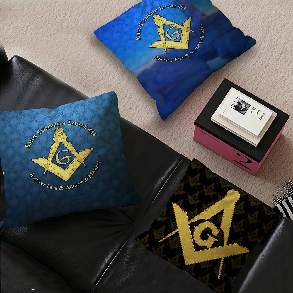 Masonic Lodge Freemasonry Logo - Home Textiles Logo recension och pris