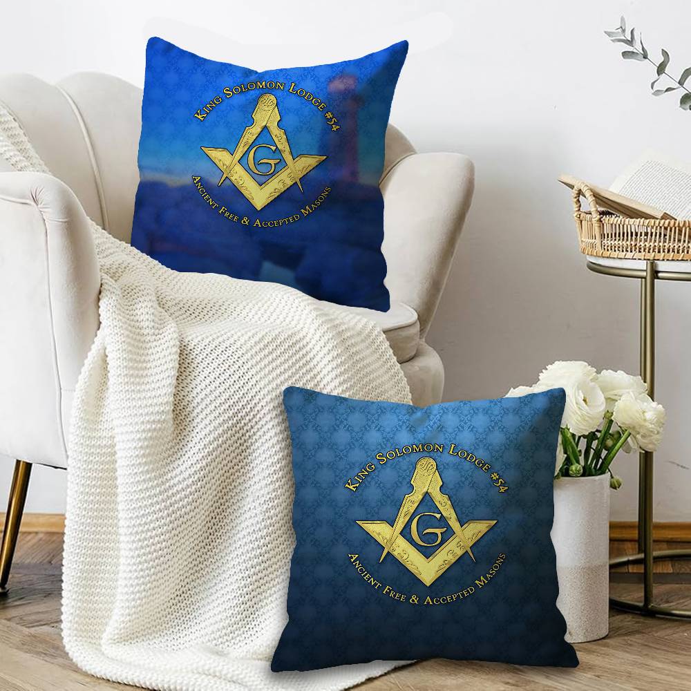 Masonic Lodge Freemasonry Logo - Home Textiles Logo recension och pris