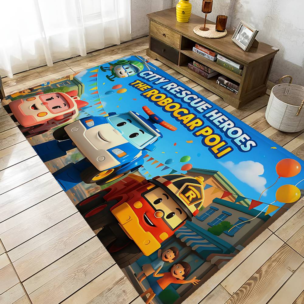 Robocar P-Polis logo Bath Mat  - Home Textiles Logo recension och pris