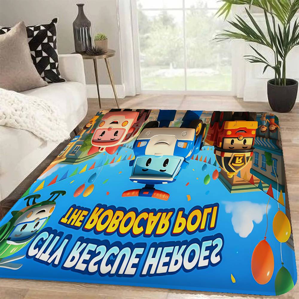 Robocar P-Polis logo Bath Mat  - Home Textiles Logo recension och pris