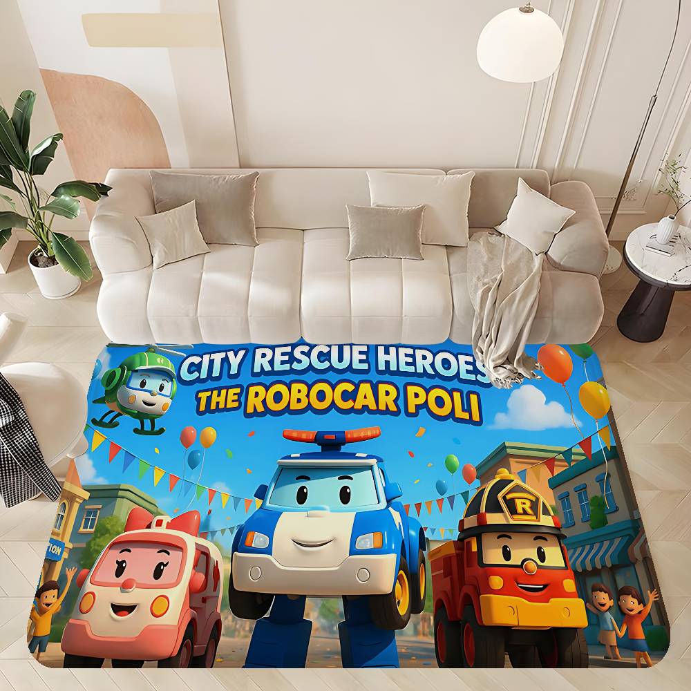 Robocar P-Polis logo Bath Mat  - Home Textiles Logo recension och pris